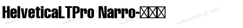 HelveticaLTPro Narro字体转换